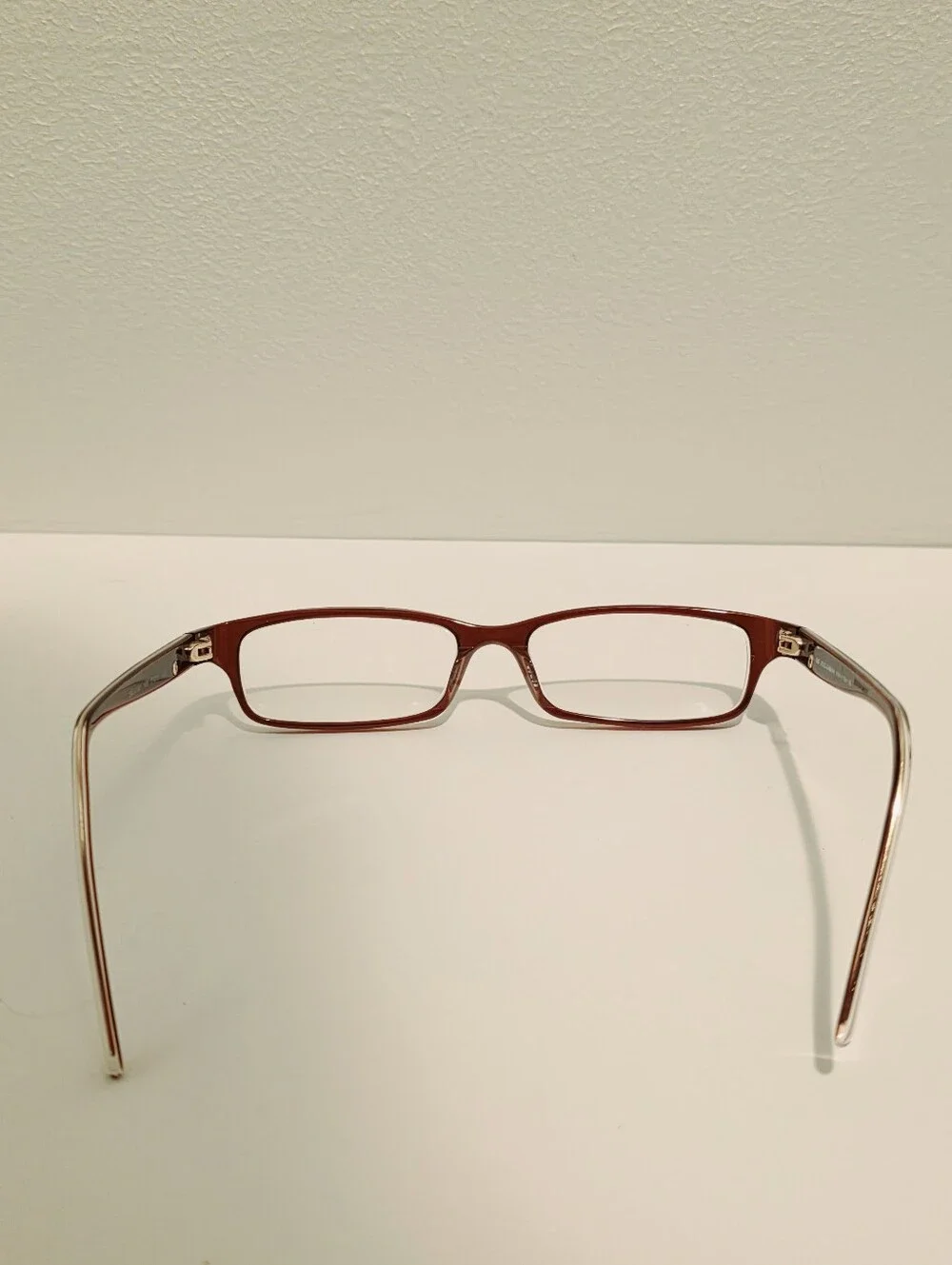 D&G Dolce & Gabbana 4160 Brown Rectangular Eyeglasses Frames 51-15-135 Italy